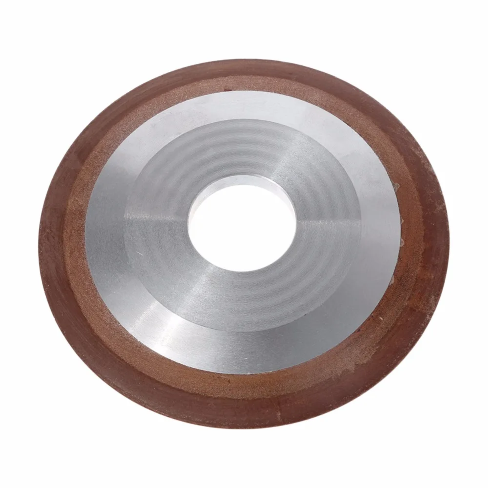 OOTDTY Replacement 125mm One Tapered Side Plain Resin Diamond Saw Blade Grinding Wheel 2mm x 8mm afbeelding