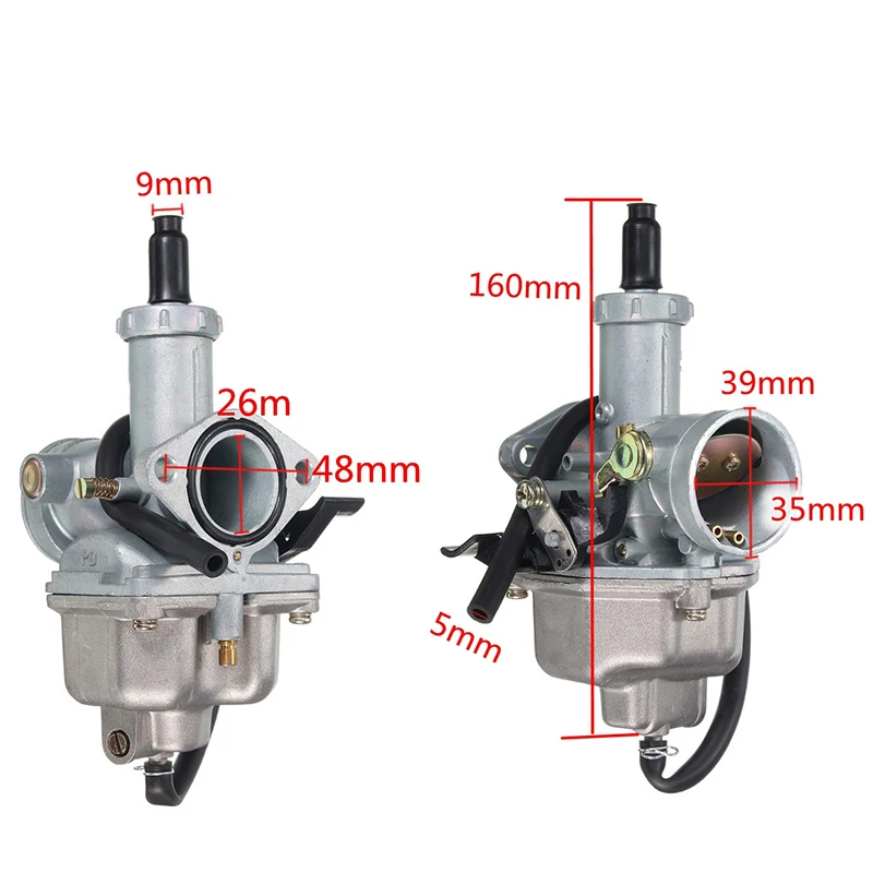 Для Honda XR100 CRF100F XL100S 26 мм Карбюратор Carb сменный воздушный фильтр запчасти