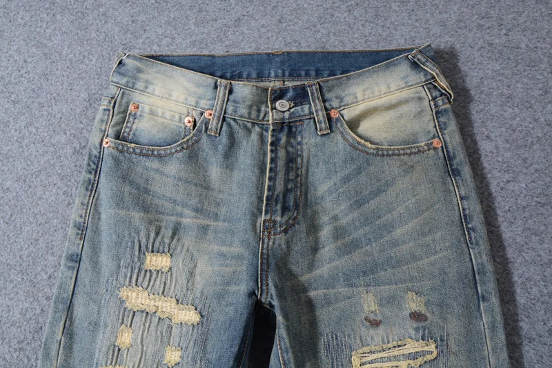 Japanese Style Fashion Men Jeans Retro Wash Ripped Jeans Embroidery Vintage Denim Pants hombre Streetwear Hip Hop Slim Jeans Men Japanese Style Fashion Men Jeans Retro Wash Ripped Jeans Embroidery Vintage Denim Pants hombre Streetwear Hip Hop Slim Jeans Men