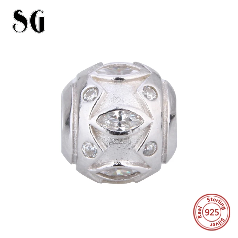 

Fit Authentic European charm Bracelets Silver 925 Original round shape Beads diy fashion Jewelry making Valentine's Day Gifts