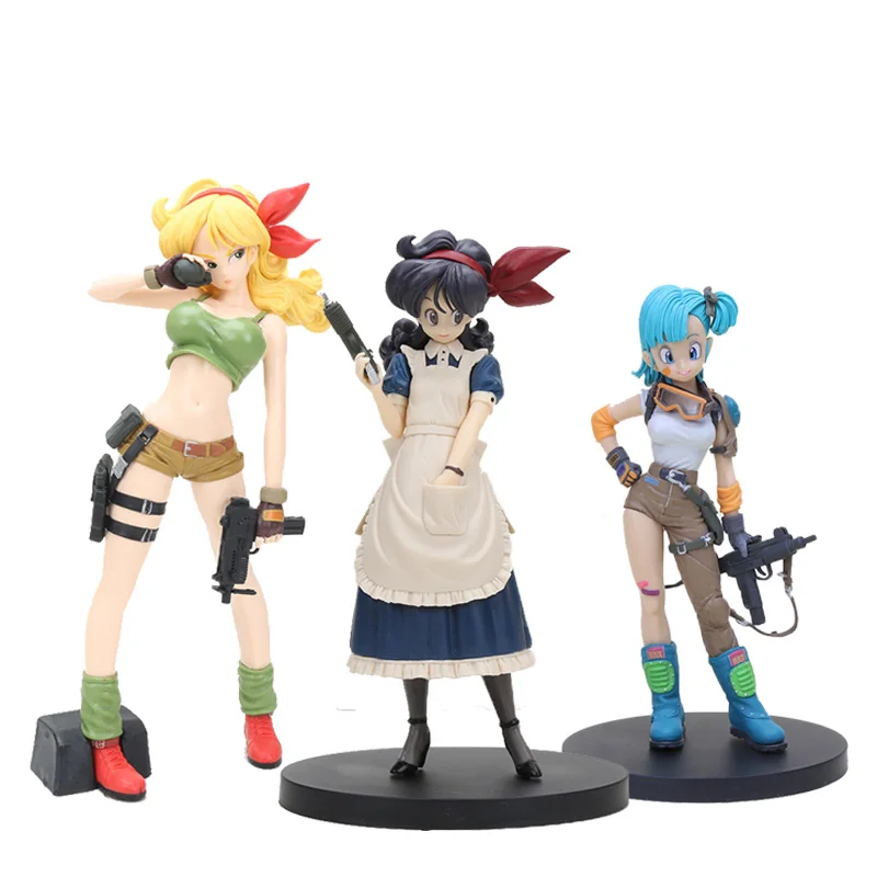 

20cm Anime Dragon Ball Z lunchi Bulma Scultures BIG Zoukei Tenkaichi Budoukai PVC Action Figures Collectible Model Doll Toys