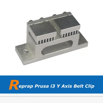 

1pc 3D Printer Part Reprap Mendel Prusa i3 MK2 Y Axis Print Station Aluminum Fixed Belt Clip, Timing Belt Holder Tensioner