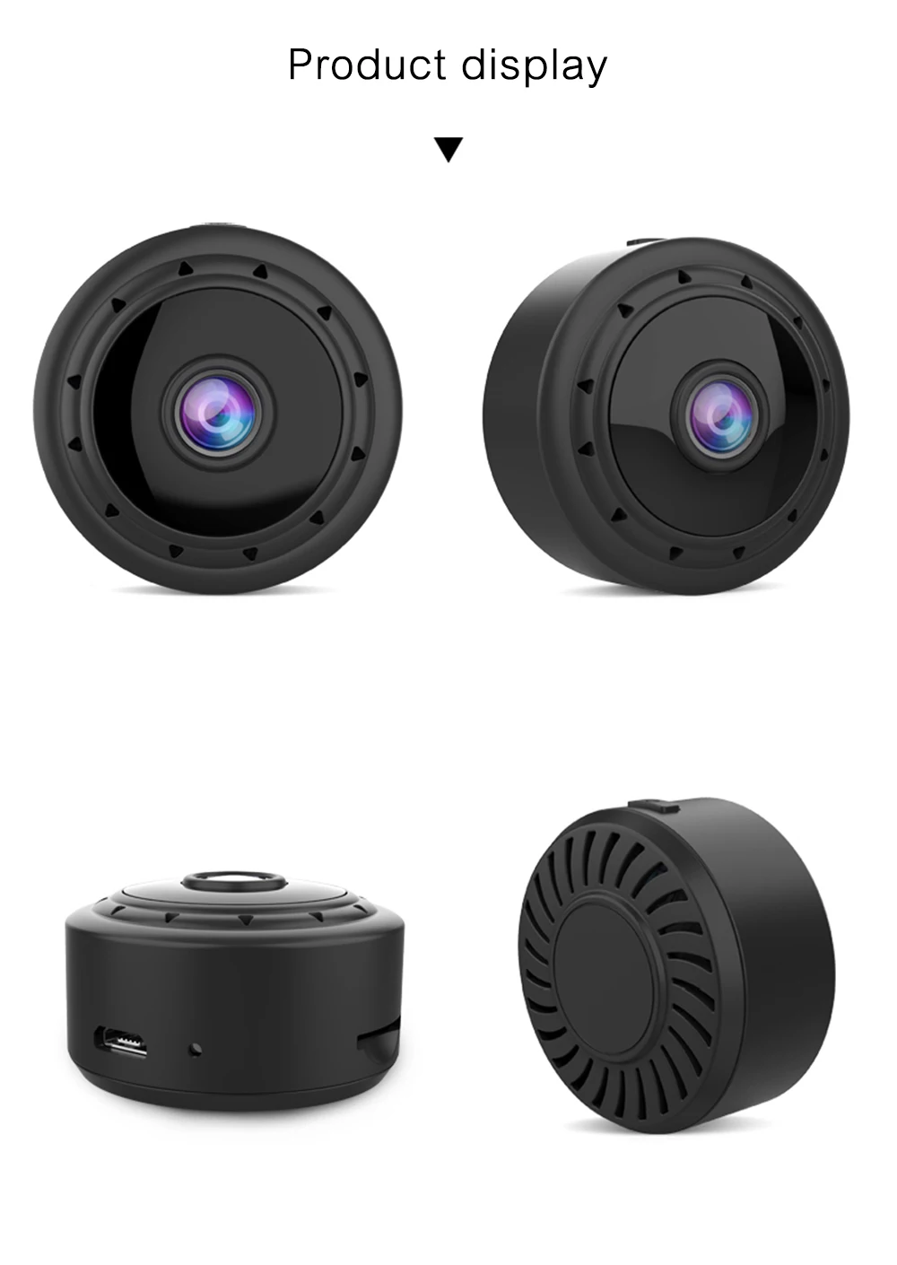 Meichun HD мини-камера, wifi, маленькая камера 1080 P, ночное видение, микро камера, мобильный датчик обнаружения, секретная камера для скрытой карты TF