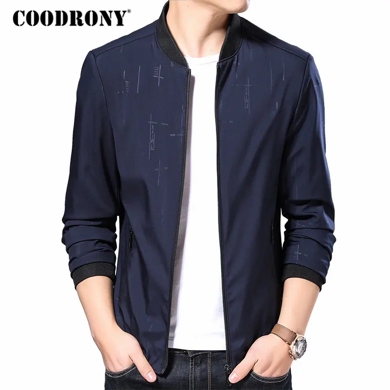 

COODRONY Brand Bomber Jacket Men Clothes 2019 New Autumn Winter Streetwear Mnes Jackets And Coats Business Casual Coat Men 98015