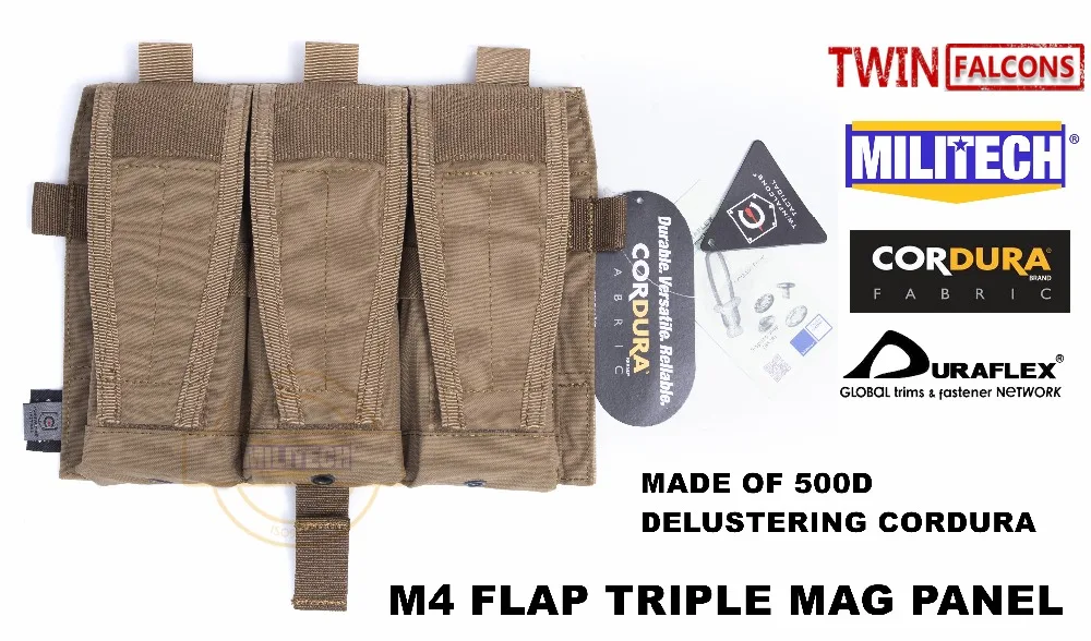 M4 FLAP TRIPLE MAG PANEL CB-1