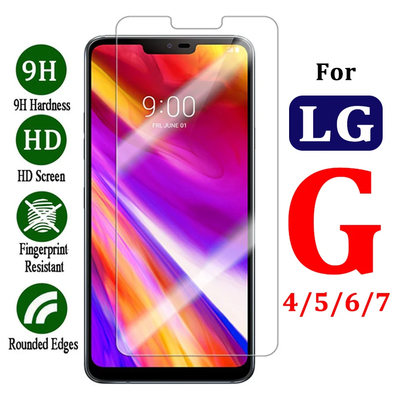 Защитное стекло закаленное 2.5d 9H для LG g6 g 4 5 6 7 g4 g5 g7 4g 6g 7g защита экрана|Защитные