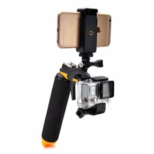 Stabilizer Section Pistol Trigger Set Floating Handle Handheld Monopod Hand Grip For Gopro SJCAM for Xiaomi Yi Git2 Action Cam