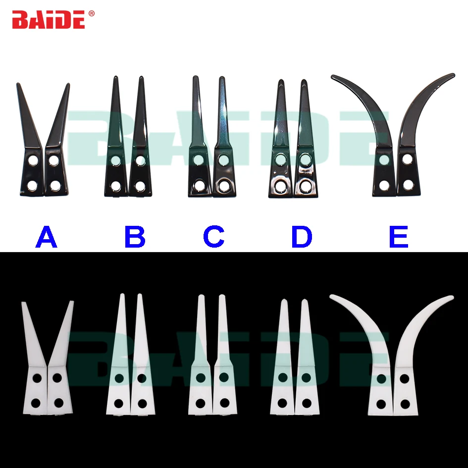 Черный/белый цвет Керамика головка пинцета DIY запасной винт комплект для электронной сигареты ручной инструмент 600 компл./лот