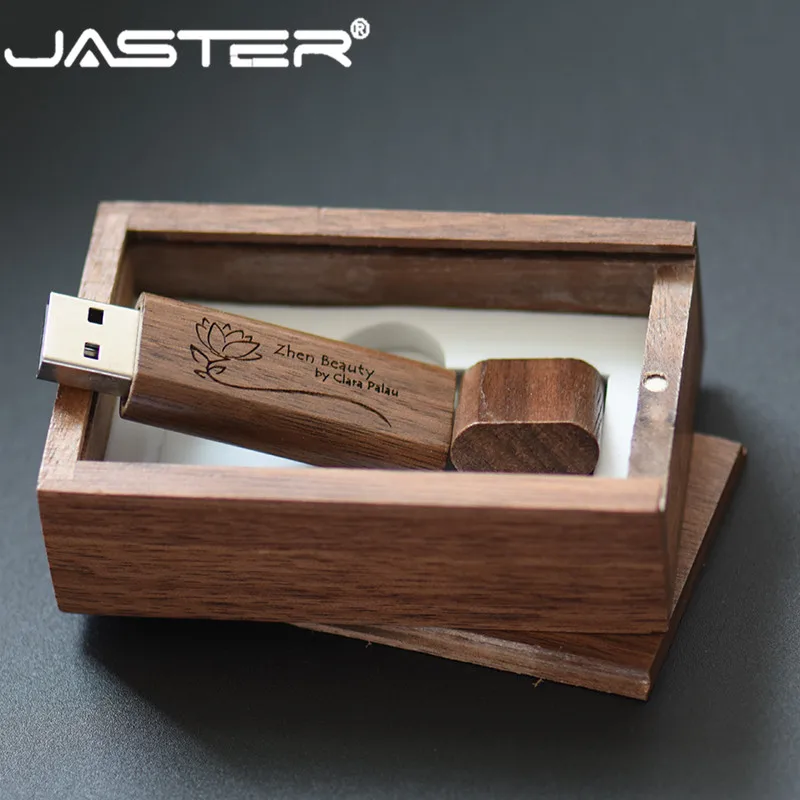 JASTER креативный деревянный флэш накопитель 4 ГБ/8 ГБ/16 ГБ/32 ГБ/64 ГБ USB 2 0 Внешний