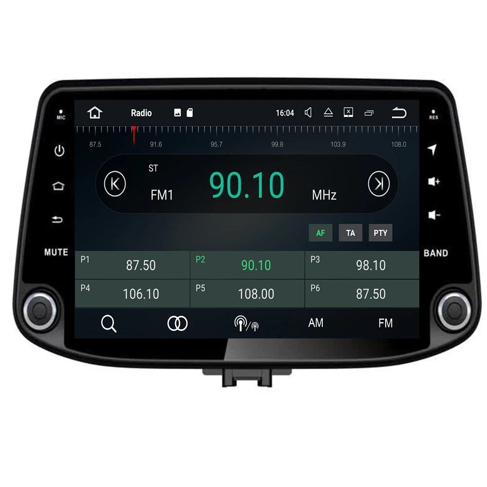 Top 4G+32G Octa Core 2 Din Stereo Android 9.0 Car Radio for Hyundai i30 2017 2018 19+GPS Navigation CD DVD Player Bluetooth headunit 1
