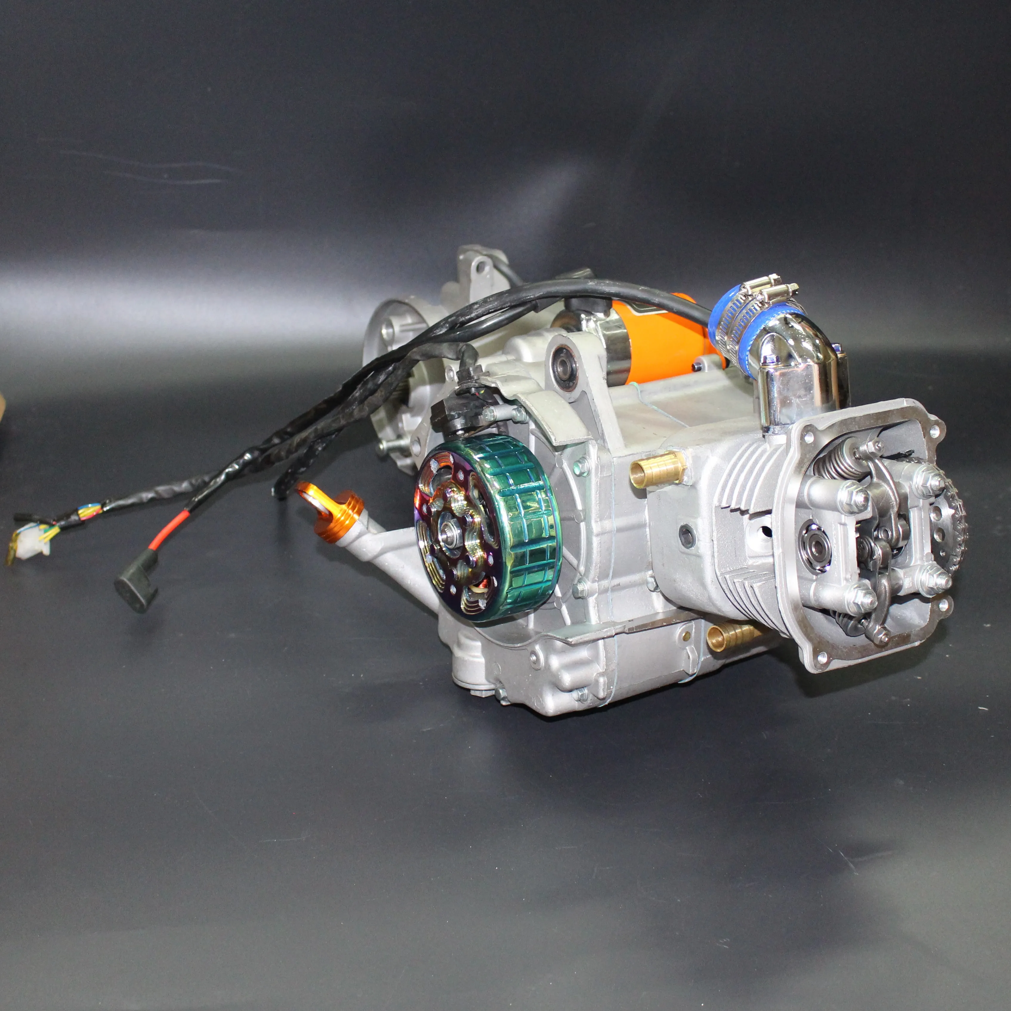 GY6, motor, 63mm, cilindro, 2 válvulas, cigüeñal, 300, refrigeración por agua, árbol de levas, a8, 180cc, Sintonización, carreras, motores