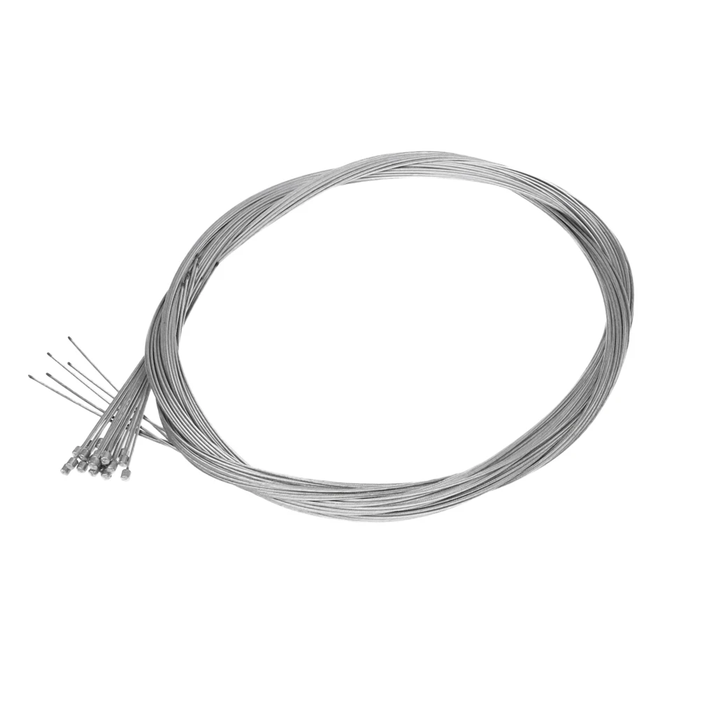 20 Pieces Bike Shift Shifter Derailleur Cable Galvanized Steel Inner Wire 2m 1mm