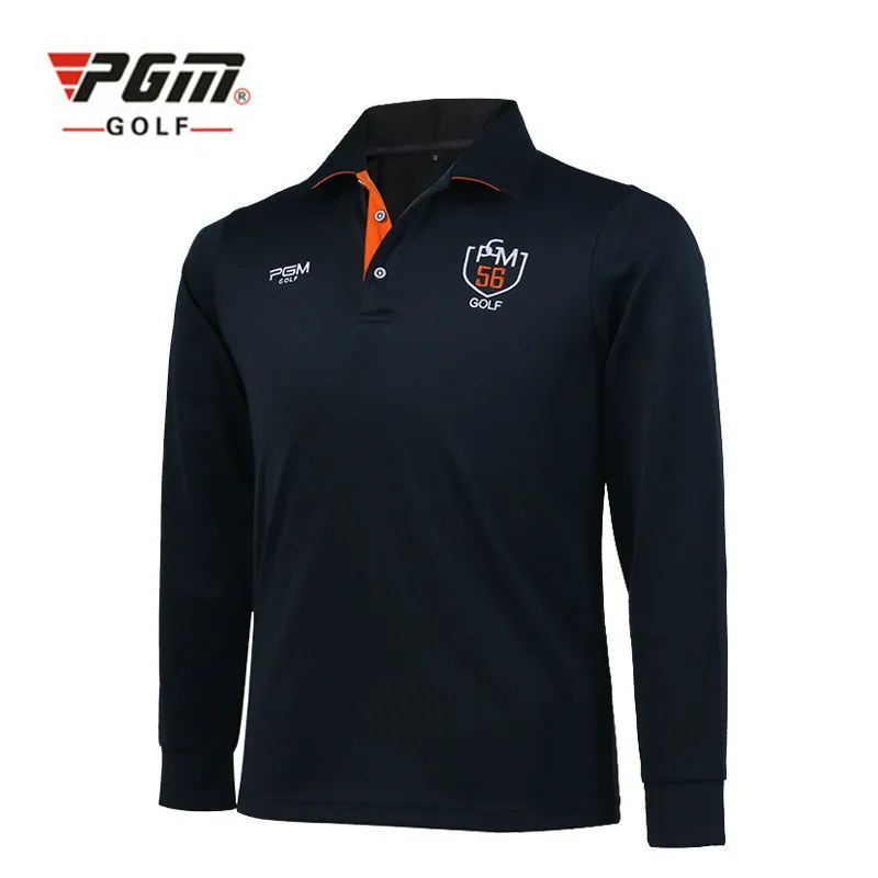 2018 PGM golf Apparel men's Long sleeved T-shirts Autumn Winter Breathable Quick-drying t shirt for men Sunscreen