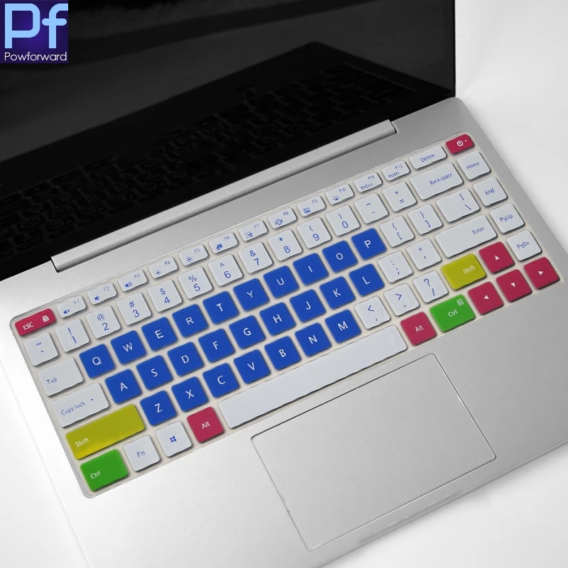 Силиконовый защитный чехол для клавиатуры Xiao mi Pro 15,4 ''15,6'' для ноутбука xiao mi notebook Pro 15 дюймов - Цвет: candyblue