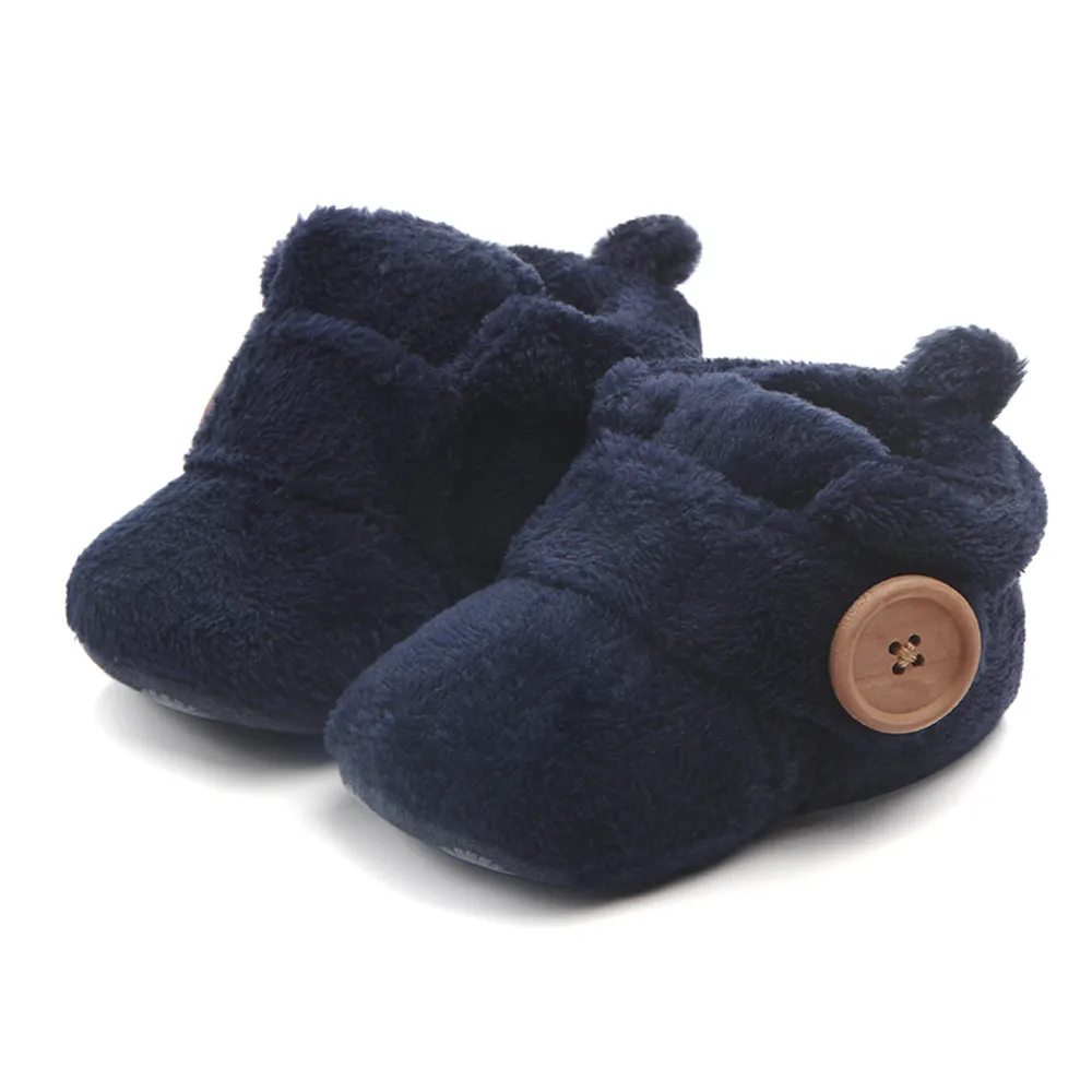 Unisex zapatos de niño bebé botas Flock encantadores primeros caminante punta redonda Zapatos Infantiles Sapatos Infantil Unisex zapatos de niño bebé botas Flock encantadores primeros caminante punta redonda Zapatos Infantiles Sapatos Infantil