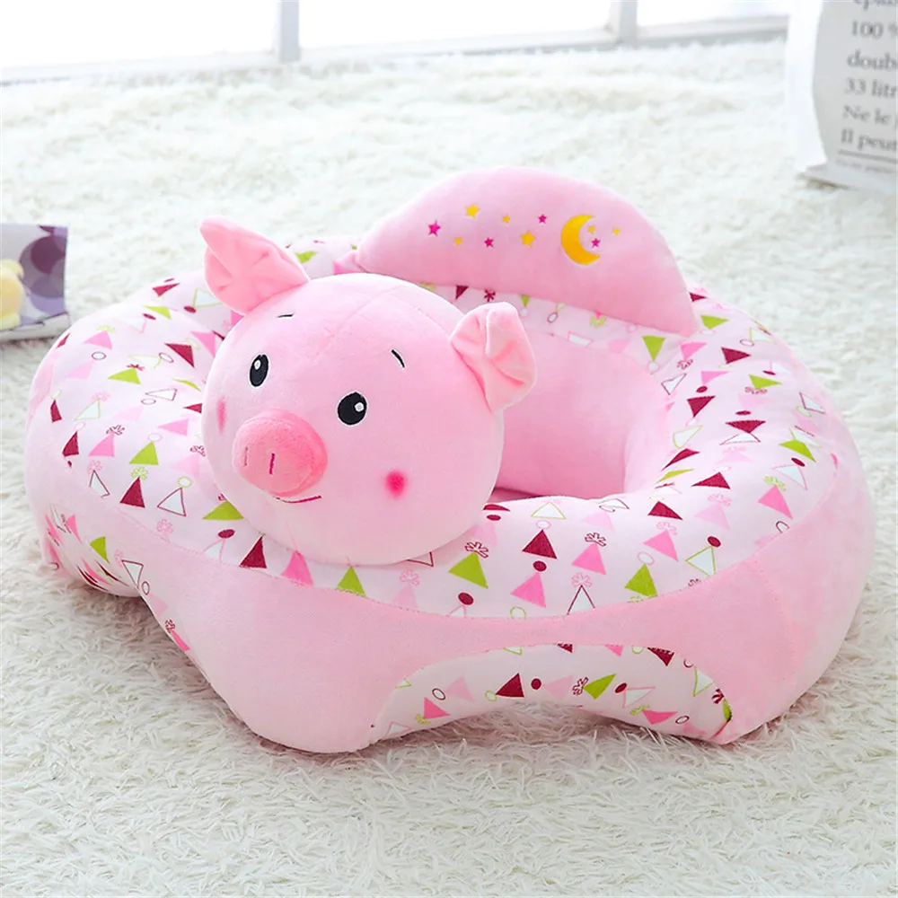 Infantil Baby Seat Sofa Cartoon Animal Bean bag Chair Car Sofa kids Cover Baby Sofa Plush Toy Feeding chair Puff asiento Seats