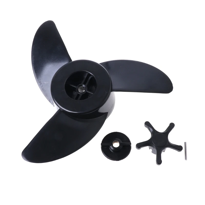 New Useful 3 Blades cheap Motor Boat accessories marine Propellers Electric Engine Outboard Motors For Haibo ET34 ET44 ET54