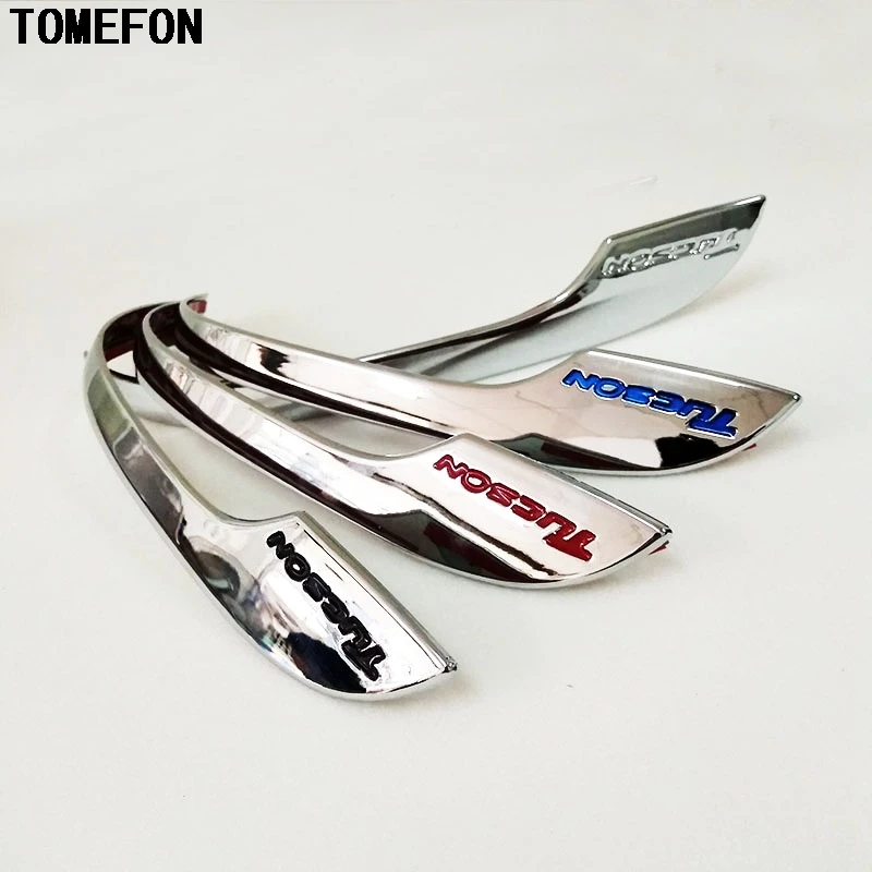 TOMEFON 2 шт. для Hyundai Tucson 2015 2016 2017 ABS хромированный или нержавеющая сталь боковое