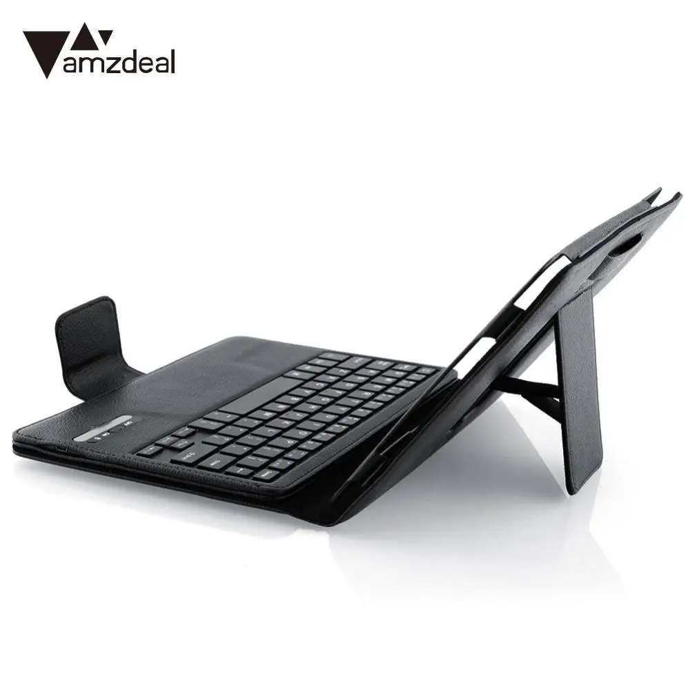 

amzdeal 2017 New For iPad Air 2 Keyboard Cover Case Ultra Slim Tablet Bluetooth Leather Keyboard Case