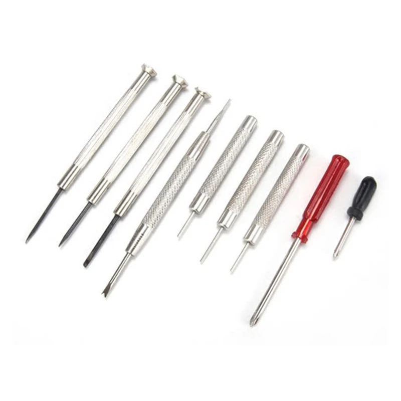 16 шт./компл. Часы repair tool Kit булавки набор часов Дело открывалка для пружина тяги Бар Отвертка для снятия крепежа Пинцет Часовщик