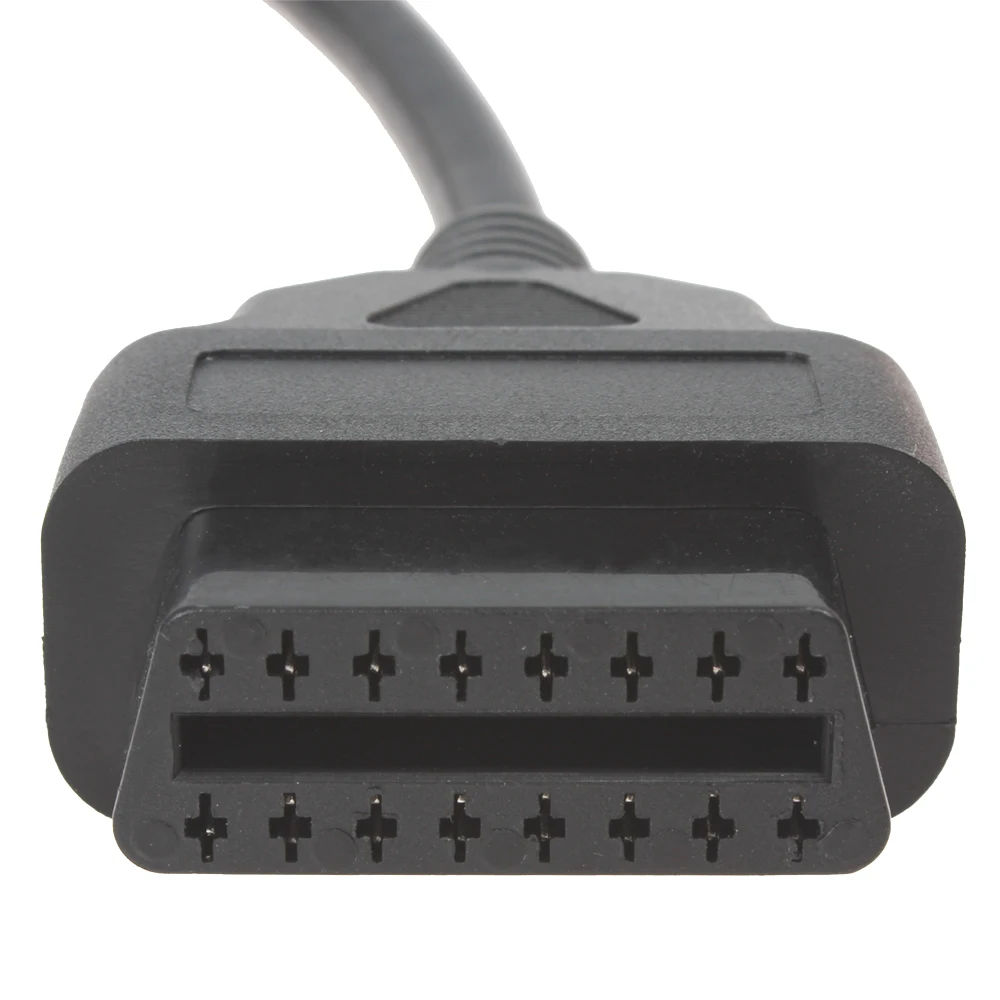 Высококачественный 1 5 м Удлинительный кабель 16 контактов ELM327 OBD II OBD2 разъем