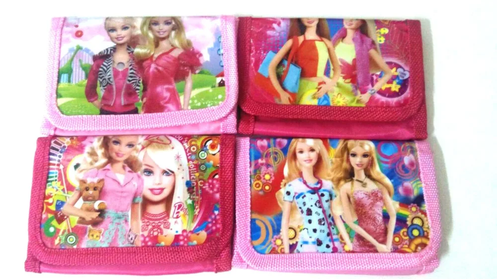 Buy 12Pcs/lot Barbie Princess Coin Pouch Small Wallet