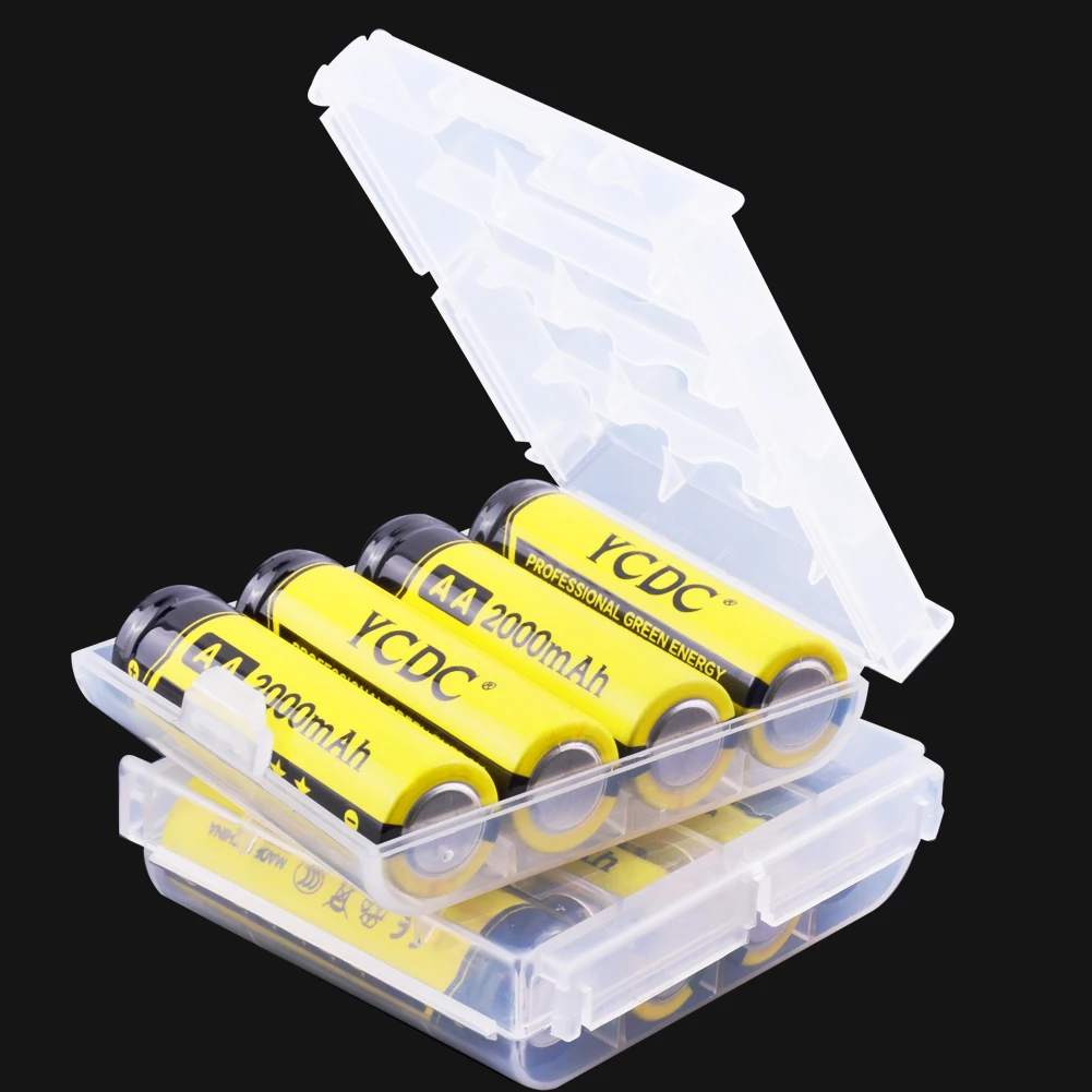 

Cheap High Density Ni-MH Rechargeable Battery AA 4pcs 8pcs 12pcs 16pcs 20pcs LR6 HR6 2000mAh Multi-purpose Power 2017 Sale