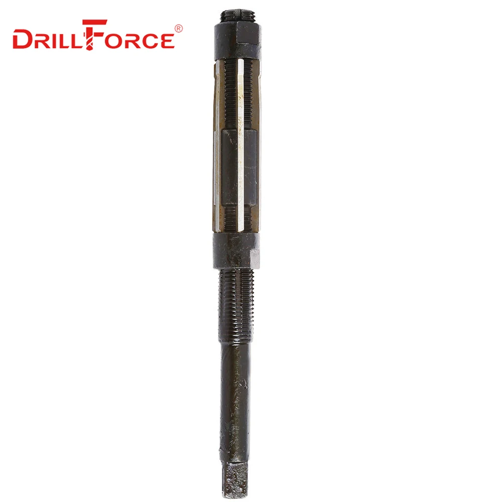 Adjustable Hand Reamer 1PC HSS Size Range Alloy Steel Reamer Hand Machine Cutting Tools (10/12/15/17/19/20/21/23/25/26mm) hand reamer hss reamer steel reamer tools