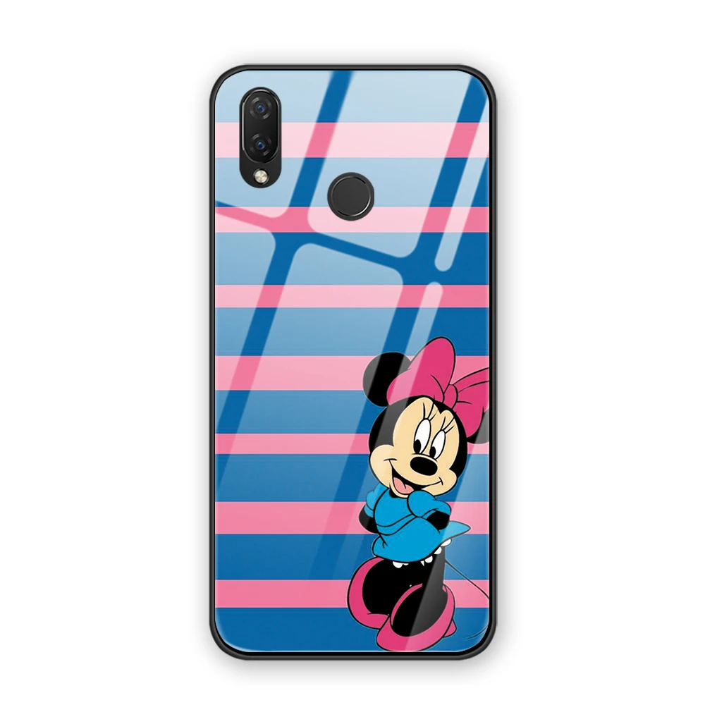 Чехол для HUAWEI nova 3i, закаленное стекло, чехол для телефона, аниме, для HUAWEI nova 3i, закаленное стекло, чехол для телефона, мультфильм
