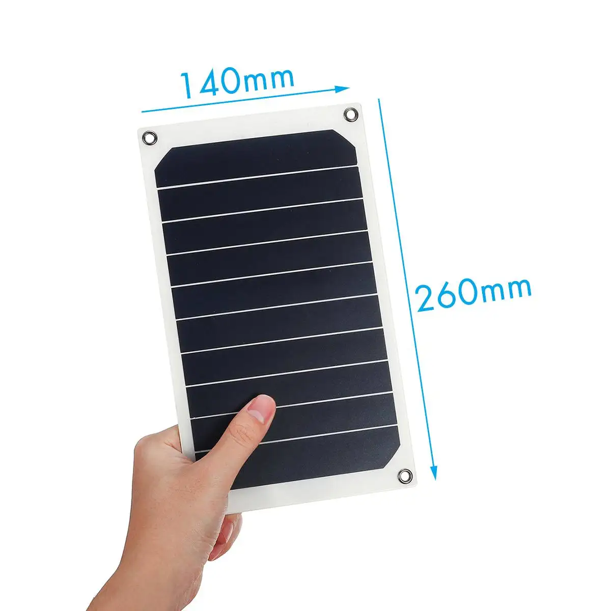 KINCO 12V 6V Гибкая панель солнечных батарей 10W Солнечное зарядное устройство для автомобиля батарея для зарядки телефона Sunpower монокристаллические ячейки