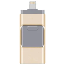 IOS флеш-накопитель 3 в 1 OTG USB флэш-накопитель 128 ГБ/64 Гб/32 ГБ/256 ГБ флэш-накопитель металлический флэш-накопитель 16 ГБ для iPhone X/8/7/6 Plus USB флэш-память