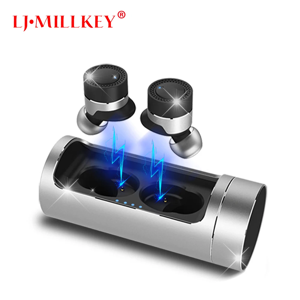 TWS Wireless Bluetooth Earphones True Stereo Earbud Waterproof Headset for Phone HD Communication Portable with Mic YZ141 soonhua portable tws bluetooth hifi stereo earphone true wireless earbud waterproof hd communication headset handsfree for phone