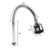 1pcs  Swivel Spout Kitchen Sink Faucet Pipe Fittings Single Handle Connection  304 Steel Stainless For The Kitchen High Quality ► Photo 3/6