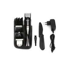 Kemei 8 в 1 перезаряжаемый триммер для волос электрическая машинка для стрижки набор бритва машинка для стрижки волос Регулировочная Расческа для стрижки волос