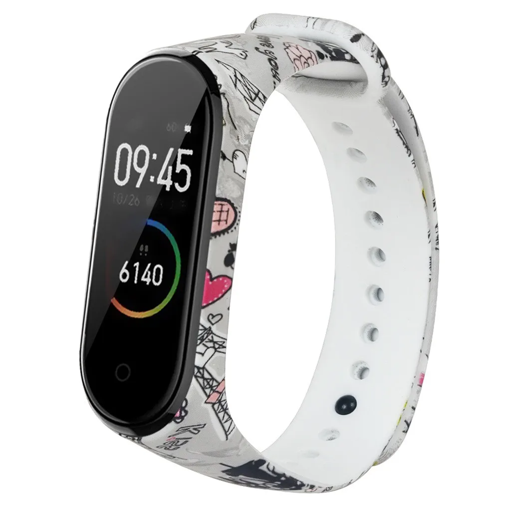 Смарт часы Smartwatch Модные Спортивные Мягкие силиконовые Замена Smartband ремешок для