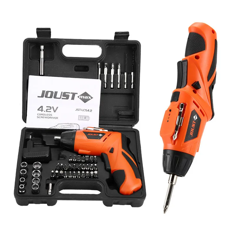 4.2V USB Electric Screwdriver Multifunction Rechargeable Torque Adjustment Lithium Portable Hand Drill  Screwdriver Suit Tools (2)