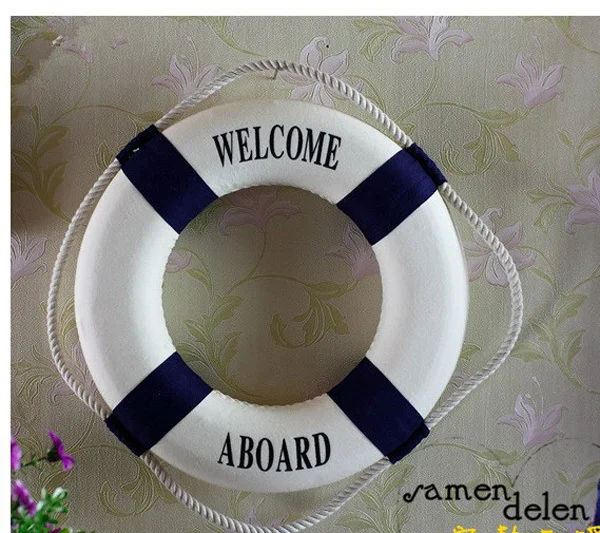 Red And Blue Life Preserver Ring For Home Decoration Size About 35cm Ring Flash Ring Reliefring Filter Aliexpress