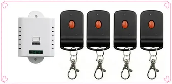 

85V 110V 220V 250V 1CH RF Wireless Remote Control Switch System four transmitter & 1 receiver relay Receiver Smart Home Switch