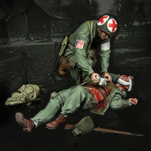 

[tuskmodel] 1 35 scale resin model figures kit t3151