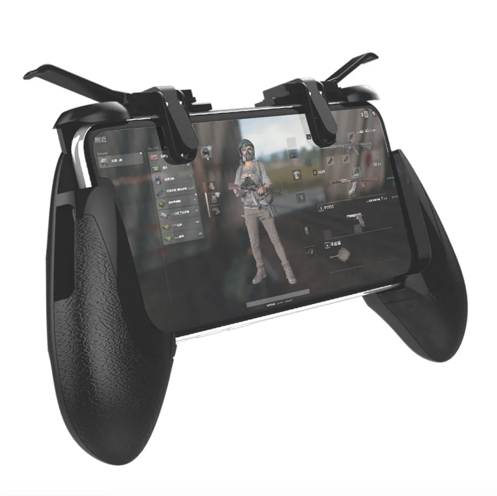 2019 RK game 8th  New Mobile Phone forPubg Game Handle Grip With L1R1 Shooter Controller Trigger Forpubg