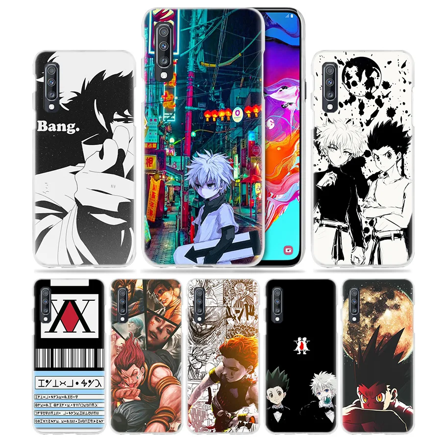 

Hunter x Hunters Case for Samsung Galaxy A50 A70 A80 A20e A60 A40 A30 A20 A10 A8 A6 Plus A9 A7 2018 Hard PC Phone Coque Cover