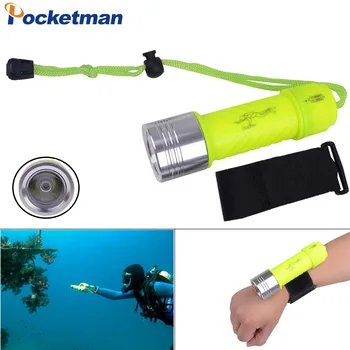 

Diving Flashlight XML T6 4200LM Powerful Led Diving Lanternas Waterproof Linternas Light Lamp Scuba Flashlights for 18650