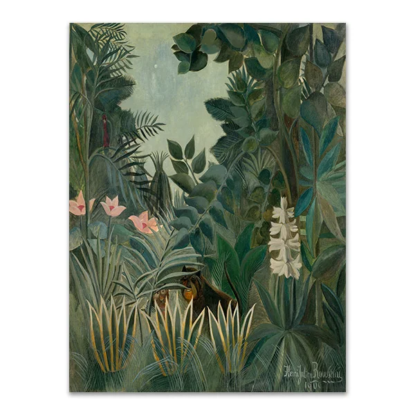 Настенный арт Rousseau пейзаж холст постеры принты современный лес живопись кабинет украшение гостиной картины - Цвет: 2
