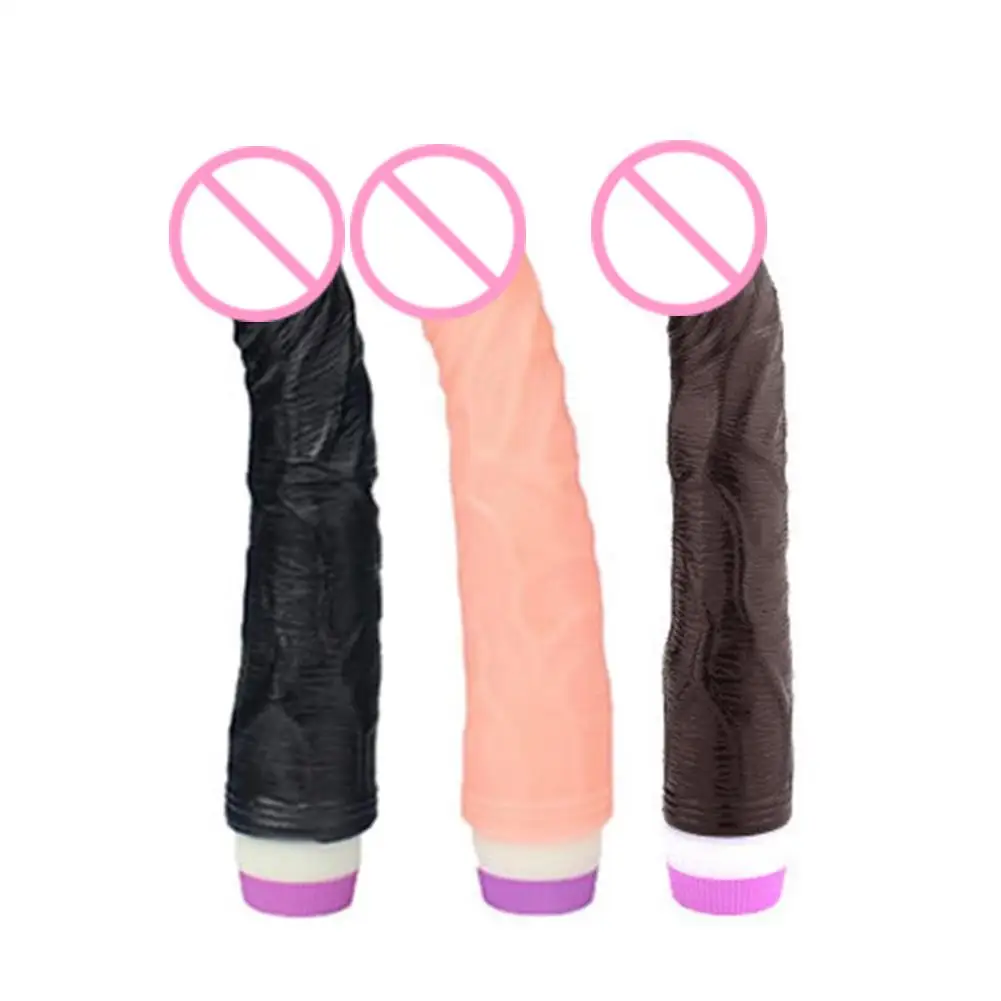 2019 New Wholesale Drop Shipping font b Dildo b font Vibrator Sex Toy Women Realistic Dick