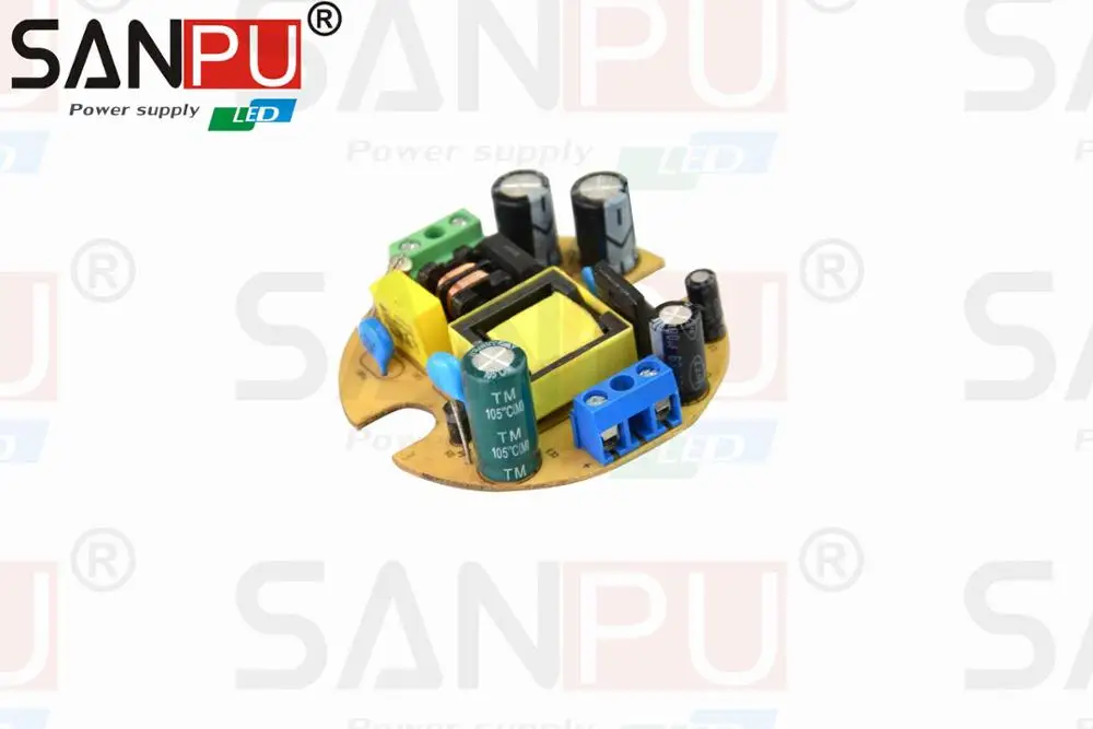 

1 pieces Round 12W LED Driver 12W 350ma DC45V AC100-240V Constant Current Led power Supply Transformer