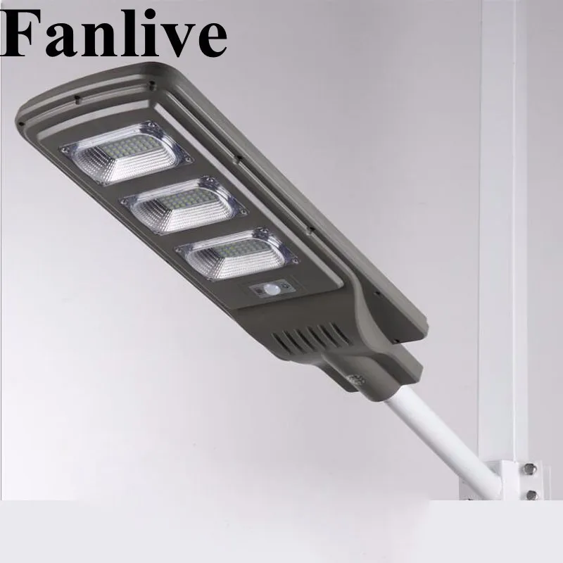 Fanlive 10PCS 30W 50W 80W Geïntegreerde LED Solar Lamp Verlichting Voor Tuin Krachtige Outdoor Waterdicht Straat licht Lampe Solaire