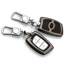 Zinc Alloy For Hyundai Creta ix25 Key Case car Wallet Key cover Shell keychain Auto key
