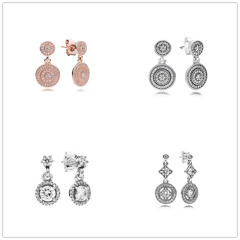 

SHINETUNG 1:1 S925 Sterling Silver Earrings Elegant Casual Earrings For Holiday Gifts