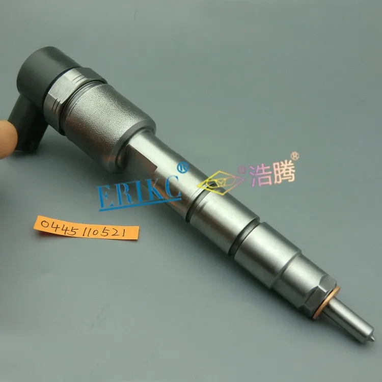 ERIKC инжектор 0445110521 инжектор crdi в сборе 0 445 110 521 и авто двигатель инжектор дизельного топлива инжектор стандартное сопло форсунки 0445 110 521