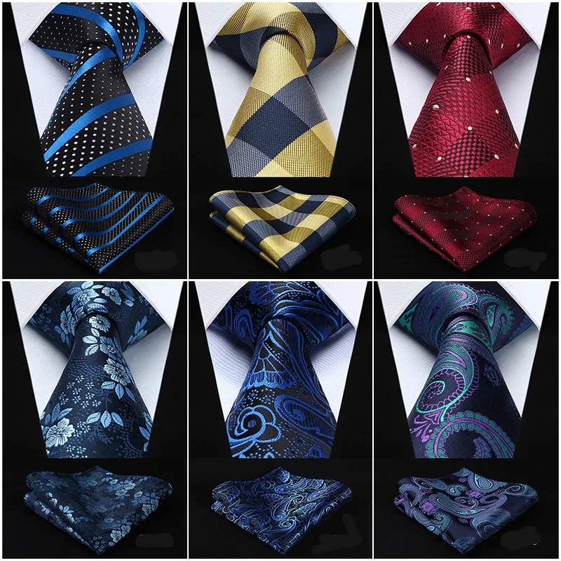 Проверяйте 3," Шелковый модный мужской удлиненный галстук Набор платков и галстуков# G1 карманные Квадратные Классические Вечерние и свадебные